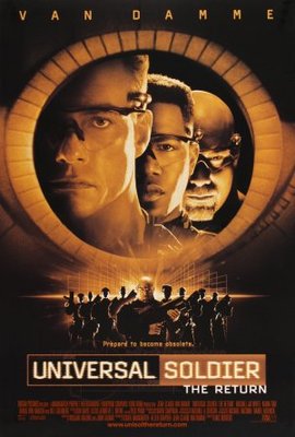 Universal Soldier 2 movie poster (1999) metal framed poster