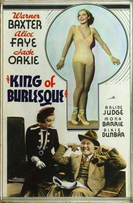 King of Burlesque movie poster (1935) metal framed poster