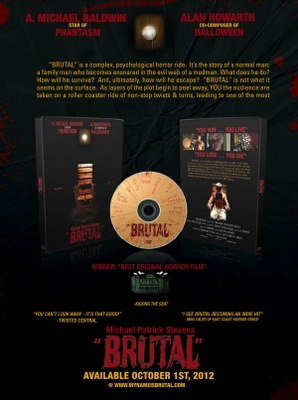 Brutal movie poster (2012) Poster MOV_253a3975
