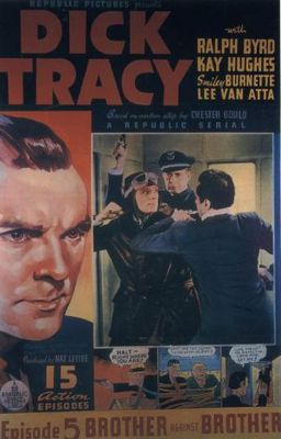 Dick Tracy movie poster (1937) t-shirt