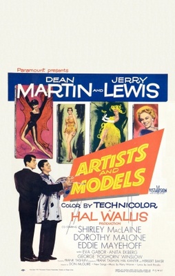 Artists and Models movie poster (1955) mug