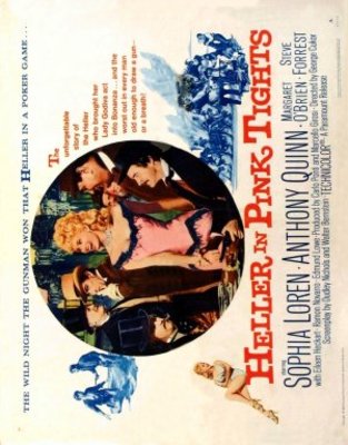 Heller in Pink Tights movie poster (1960) pillow