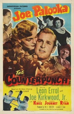 Joe Palooka in the Counterpunch movie poster (1949) metal framed poster
