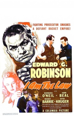 I Am the Law movie poster (1938) poster