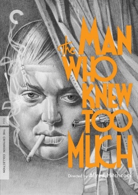 The Man Who Knew Too Much movie poster (1934) metal framed poster