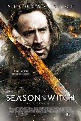 Season of the Witch movie poster (2010) wood print
