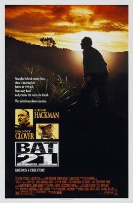 Bat*21 movie poster (1988) wooden framed poster