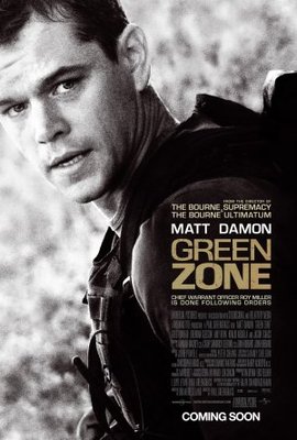 Green Zone movie poster (2010) wooden framed poster