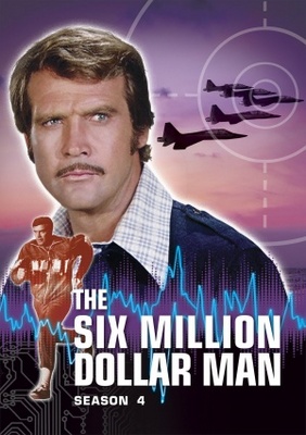 The Six Million Dollar Man movie poster (1974) poster with hanger