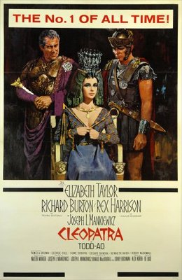 Cleopatra movie poster (1963) tote bag