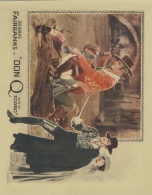 Don Q Son of Zorro movie poster (1925) wooden framed poster