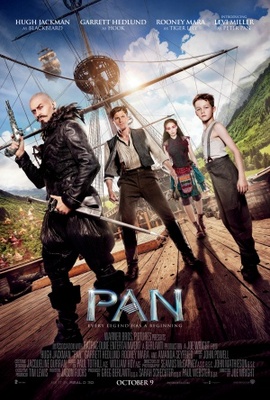 Pan movie poster (2015) Mouse Pad MOV_259fdfa2