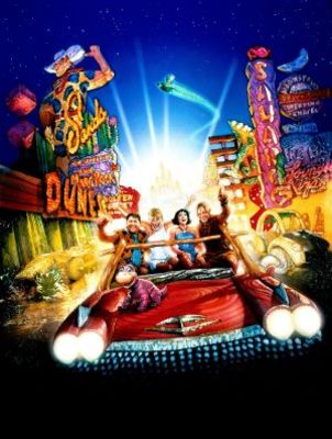 The Flintstones in Viva Rock Vegas movie poster (2000) wooden framed poster