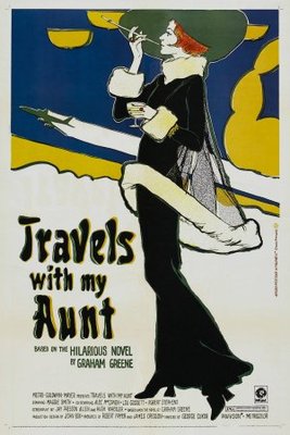 Travels with My Aunt movie poster (1972) pillow