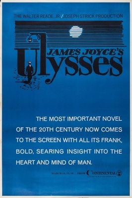 Ulysses movie poster (1967) canvas poster