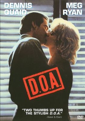 DOA movie poster (1988) wooden framed poster