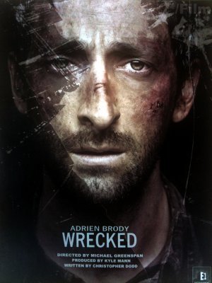 Wrecked movie poster (2011) metal framed poster