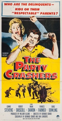 The Party Crashers movie poster (1958) poster with hanger