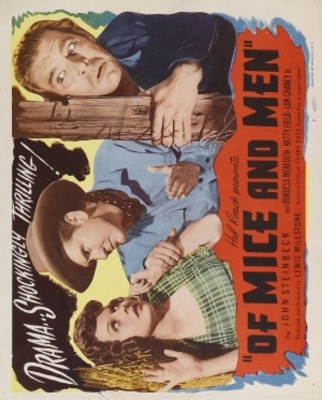 Of Mice and Men movie poster (1939) canvas poster