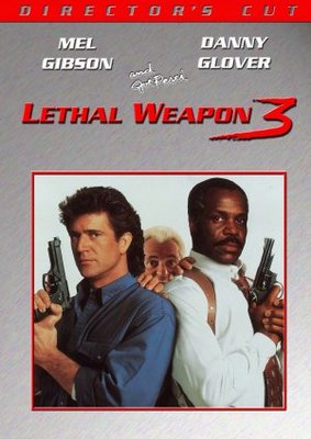 Lethal Weapon 3 movie poster (1992) wood print
