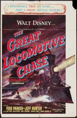The Great Locomotive Chase movie poster (1956) hoodie