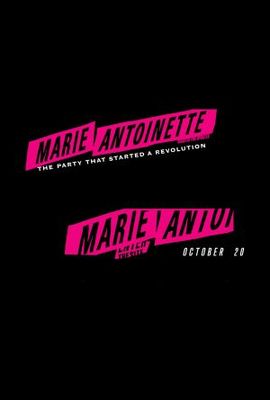 Marie Antoinette movie poster (2006) pillow