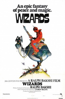 Wizards movie poster (1977) tote bag