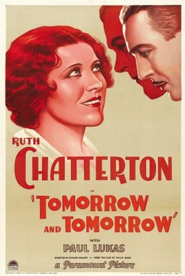 Tomorrow and Tomorrow movie poster (1932) Poster MOV_261fbdd9