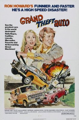 Grand Theft Auto movie poster (1977) poster with hanger