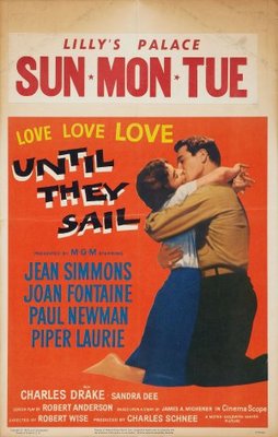 Until They Sail movie poster (1957) wood print
