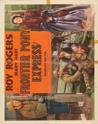 Frontier Pony Express movie poster (1939) sweatshirt