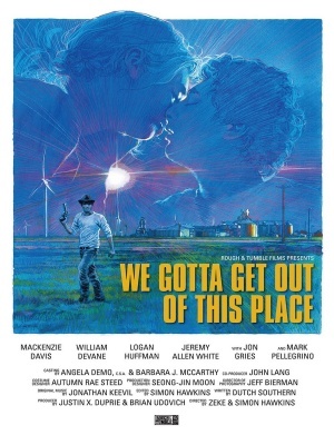 We Gotta Get Out of This Place movie poster (2013) wood print