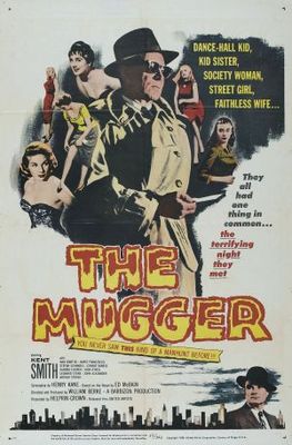 The Mugger movie poster (1958) Stickers MOV_263cc871