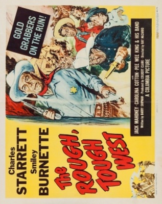 The Rough, Tough West movie poster (1952) metal framed poster