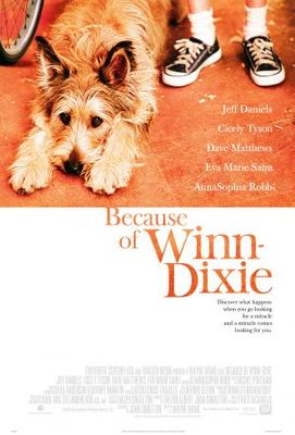Because of Winn-Dixie movie poster (2005) wood print