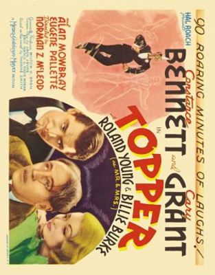 Topper movie poster (1937) pillow