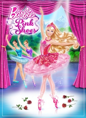 Barbie in the Pink Shoes movie poster (2013) wooden framed poster