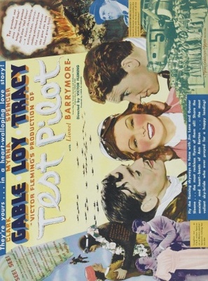Test Pilot movie poster (1938) canvas poster