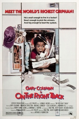 On the Right Track movie poster (1981) Stickers MOV_267af3d2