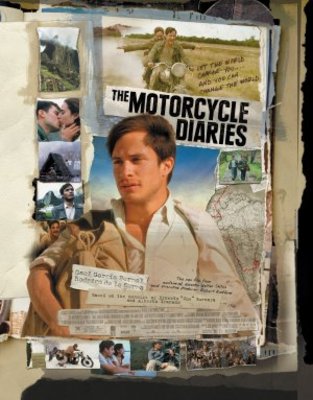 Diarios de motocicleta movie poster (2004) canvas poster