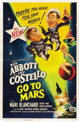 Abbott and Costello Go to Mars movie poster (1953) mug