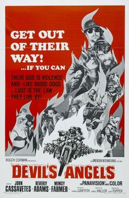 Devil's Angels movie poster (1967) metal framed poster