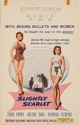 Slightly Scarlet movie poster (1956) Mouse Pad MOV_26ab6ce3