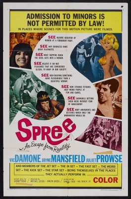 Spree movie poster (1967) canvas poster