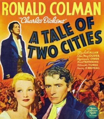 A Tale of Two Cities movie poster (1935) pillow