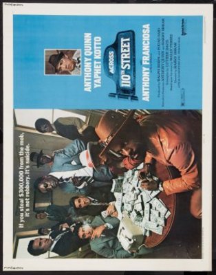 Across 110th Street movie poster (1972) metal framed poster