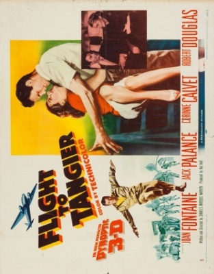 Flight to Tangier movie poster (1953) Tank Top