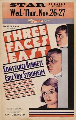 Three Faces East movie poster (1930) mug