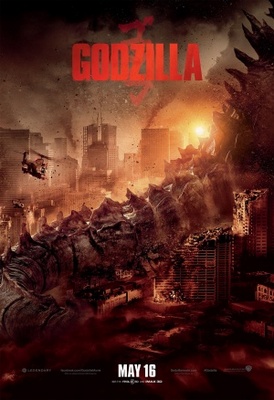 Godzilla movie poster (2014) magic mug #MOV_26d1d203
