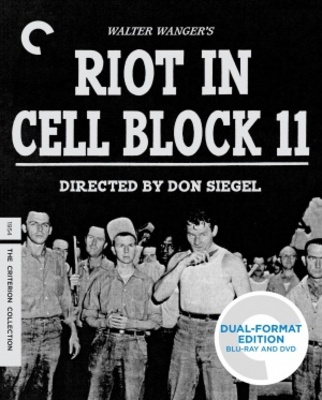 Riot in Cell Block 11 movie poster (1954) metal framed poster